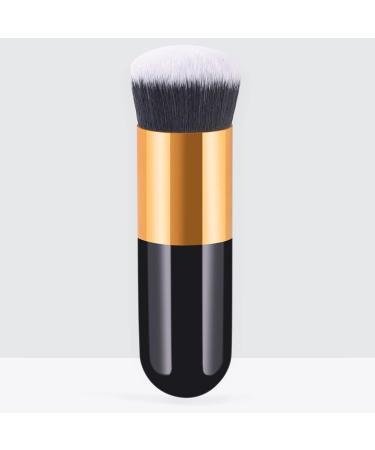 Verdant Touch Makeup Tools Professional Makeup Brush Set Soft Bristles Portable Cosmetic Brush Black Gold Liquid Cream Makeup Tools - Buy Online on GoSupps.com