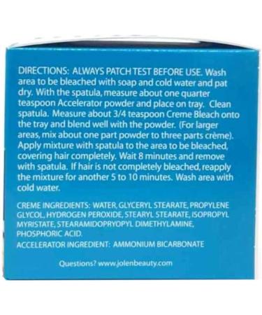 Jolen Creme Bleach Original Formula 4 oz - Salon-Quality Hair Lightening Treatment - Buy Online on GoSupps.com