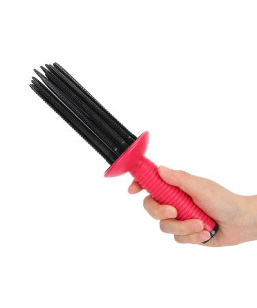 Buy Anti-Slip Curly Hair Styler Tool - Curling Wand & Round Brush for Perfect Curls | International Shipping Available - Buy Online on GoSupps.com