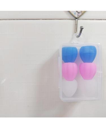Self Closing Toothpaste Squeezer 6 Pack (White+Blue+Pink) - EasyHonor Toothpaste Cap for Kids and Adults - No Mess, No Waste - Bathroom Hygiene Solution - Buy Online on GoSupps.com