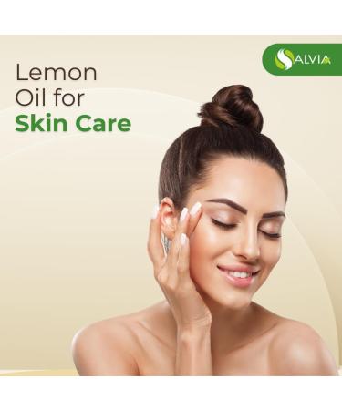 Lemon Oil (Citrus limonum) Essential Oil by Salvia (2000ml) 67.6 Fl Oz (Pack of 1) - Buy Online on GoSupps.com