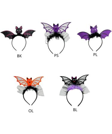 hgnxa Adult Kids Cartoon Bat Wing Shape Headband Woman SPA Hair Hoop Makeup Halloween Taking Photos Christmas Party Headpiece Purple - Buy Online on GoSupps.com
