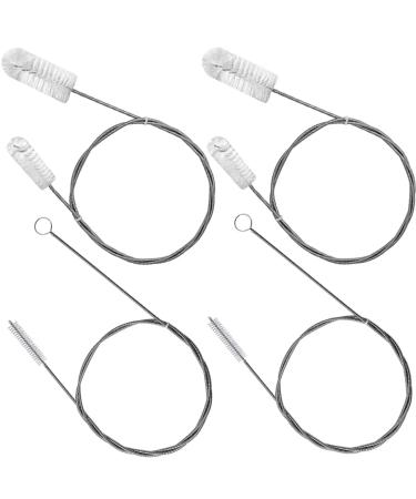 AUMUA 160cm Flexible Drain Brush Tube Cleaning Brush Long Pipe Cleaner Brush for Shower Sink Drain/Refrigerator Drain Hole/Dishwasher Air Gap/Straw/Home Kitchen 4