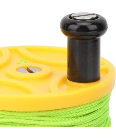 Keenso 46m/150FT Handle Pulley Scuba Spool Reel for Cave Wreck Diving - Yellow - Buy Online on GoSupps.com