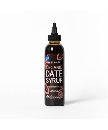 Just Date Syrup : Organic Date Sweetener | One 8.8 OZ Squeeze Bottle I Low-Glycemic, Vegan, Paleo | 1 Ingredient : 100% Organic Medjool Dates