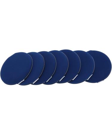 Verdant Touch Powder Pufffor Makeup Powder Puff Makeup Tool Set 7 Pieces Dark Blue for Loose Face Powder Makeup Setting Powder Puffs - Buy Online on GoSupps.com