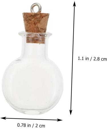 Zerodeko Storage Bottles 40 Pcs Mini Wishing Bottle Glass Bottle Cork Decorative Bottle Bed Room Decor As Shownx2pcs 2.8x2cmx2pcs - Buy Online on GoSupps.com