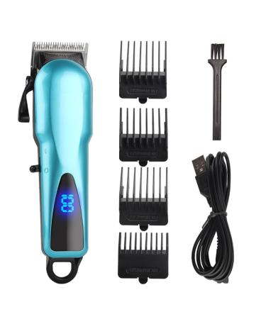 Hair Clippers for Men Professional Electric Hair Clipper Oil Head LED LCD High Power Razor Electric Hair Clipper Hair Clippers Men (Color : OneColor)