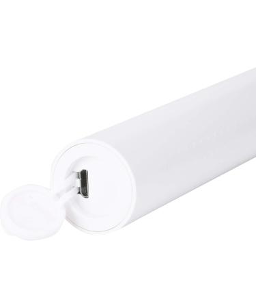 Electric Toothbrush for Adults - USB Rechargeable Smart Power Toothbrush with 5 Modes 2 Brush Heads & 2-Minute Timer - White - Buy Online on GoSupps.com