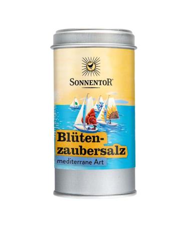 Sonnentor Magic Salt for Flowers, Mediterranean Box, 90 g (6 x 90 g)