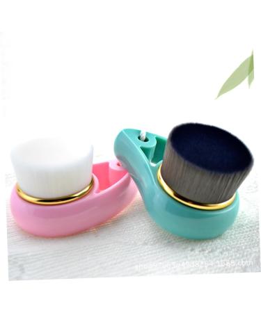Housoutil 1pc Silicone Facial Brush Silicone Cleaning Brush Face Spa Brush Facial Brush Scrub Face Brush Face Wash Brush Soft Bristle Facial Brush Pore Rubber Oil Deep Cleaning - Buy Online on GoSupps.com