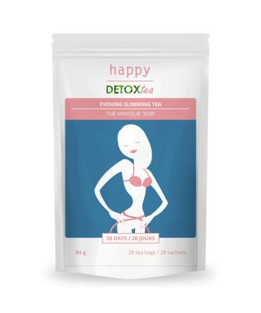 Happy Detox Tea - Slimming Tea - 4 Weeks - 28 Tea Bags