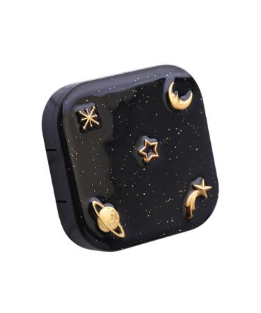 HOMSFOU Lens Case HoldPackage Set Lens Case Lens Case Set Colored Contact Lenses Suite Mirror Box
