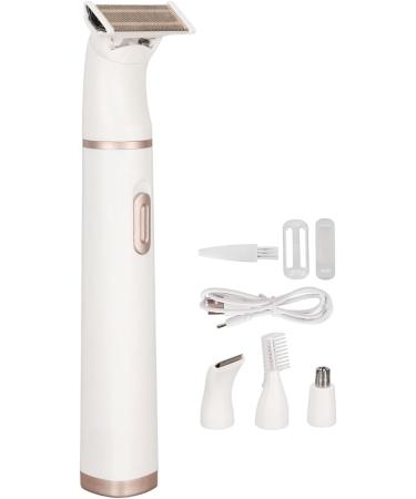 4-in-1 Hair Remover for Women - Washable Head for Nose Armpit Face & Eyebrow Hair Removal - International Shipping Available - Buy Online on GoSupps.com