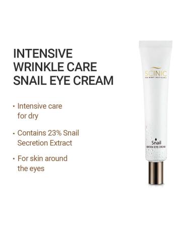 Scinic Snail Matrix Eye Cream 1.01 fl oz â€“ Revitalize, Hydrate & Reduce Dark Circles - Buy Online on GoSupps.com
