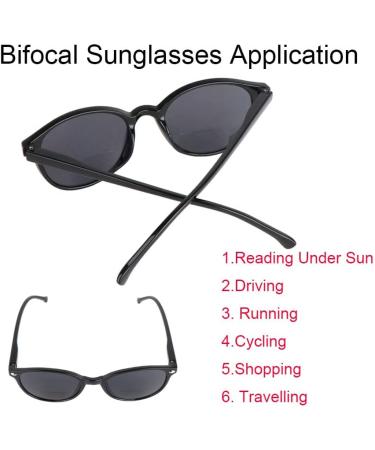 Shop 3 Pack Bifocal Reading Glasses for Women - Retro Cat-Eye Sunglasses & Stylish Tortoise Colors 1.75x Magnification - Buy Online on GoSupps.com