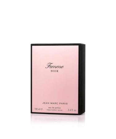 Jean Marc Paris Femme Noir Eau de Parfum Spray 100ml Women's Floriental Perfume 3.4 fl. oz notes of Strawberries Sweet Pink Rose and Vanilla - Buy Online on GoSupps.com