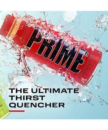 Prime Hydration Energy Drinks by Logan Paul & KSI | Tropical Punch Flavour | 500ml (Pack of 12) - Boost Energy and Caffeine Free | Zero Sugar | Natural Flavour - Buy Online on GoSupps.com