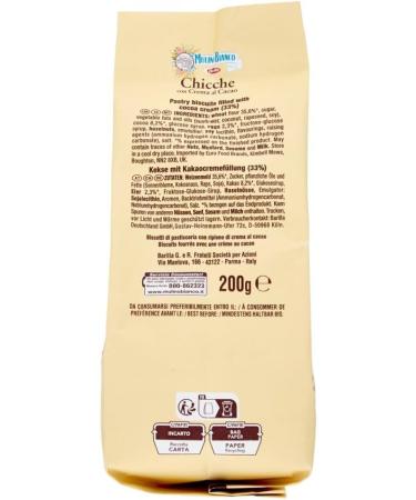  Italian Gourmet E.R. Italian Gourmet Chicche Cocoa Pastry with Creamy Cocoa Filling - Soft Italian Cakes Without Palm Oil - Sweet Breakfast Pastry & Coffee Snack - 6 x 200g - Buy Online on GoSupps.com