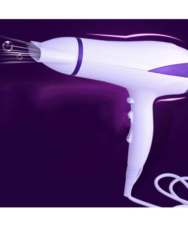 2300w Professional Salon Hair Dryer Powerful Negative Ionic Hairdryer DC Motor 3 Heat & 2 Speed Setting and Cool Shot Button Low Noise Blow Dryer with Concentrator for Home and Salon Men and Women A - Buy Online on GoSupps.com