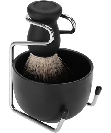 Yagosodee Stainless Steel Razor Bracket & Soap Shell Set - 3 in 1 Shaving Brush Holder for Men - Ideal for Home & Travel - Premium Hairdressing Accessories - Buy Online on GoSupps.com