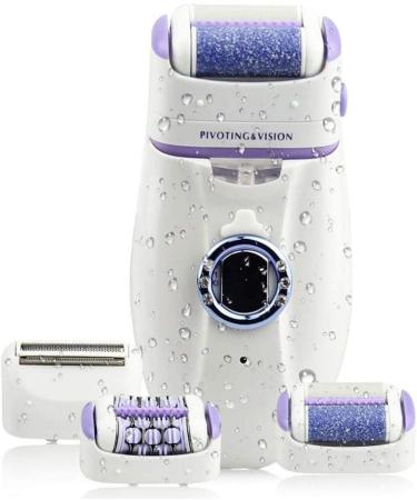 3 in 1 Women's Electric Hair Removal Kit: Epilator, Lady Shaver, Bikini Trimmer - Rechargeable and Gentle Depilation - Buy Online on GoSupps.com