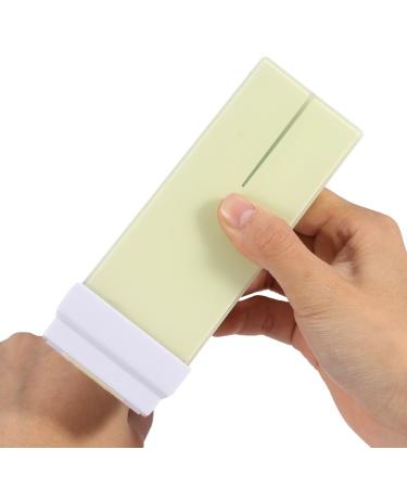 Beeswax for epilators hair removal wax pearls 100 g professional depilatory growth wax cream arm armpit body hair removal epilated sugar (green tea)