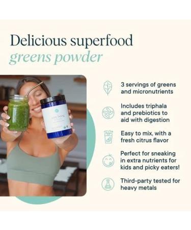 Ora Organic Greens Powder & Protein Power Bundle: 20+ Superfood Greens Blend - Citrus Flavor 30 Servings + 21g Plant Based Protein Powder Vanilla Flavor 20 Servings - Buy Online on GoSupps.com