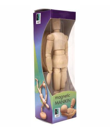 Magnetic Wood Manikin (7-3/4 Inches Tall)