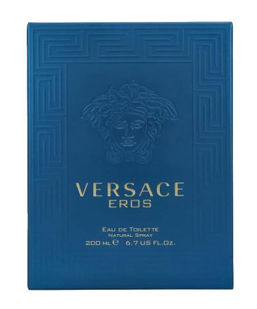 Versace Eros for Men 6.7 oz Eau de Toilette Spray 6.7 Fl Oz (Pack of 1) - Buy Online on GoSupps.com