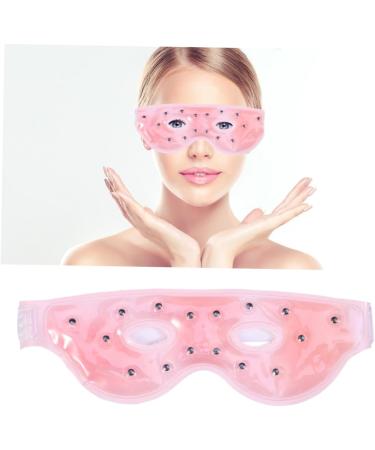 FOMIYES 1pc Cold Compress Eye Mask Gel Eye Mask Unzip Nap Mask Anti-fatigue Eye Mask Pink Bead Care - Buy Online on GoSupps.com