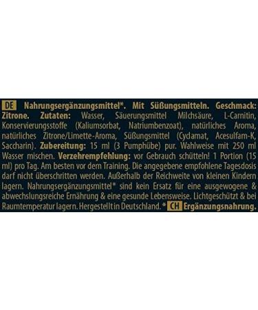 Inkospor X-Treme L-Carnitine Concentrate - Refreshing Lemon Flavor | 1000ml Bottle - Boost Energy & Metabolism | International Shipping - Buy Online on GoSupps.com