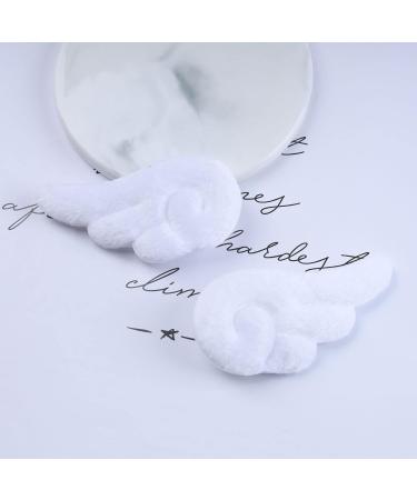 Inilbran Vintage Angel Wing Hair Clips White Plush Angel Wing Hair Barrettes French Cartoon Plush Wings Hairclips Minimalist Kawaii Plush Hair Clips Decorative Hair Accessories for Women and Girls - Buy Online on GoSupps.com