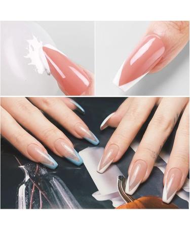 Buy Nail Stamper for French Nail Art - Clear Jelly & Silicone Rubber Polish Stamper for Perfect Tips | International Shipping Available - Buy Online on GoSupps.com