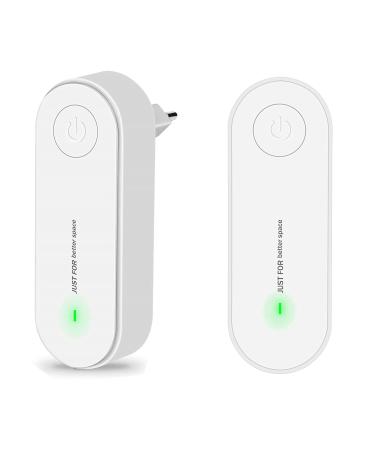 Electronic mosquito protection ultrasound pest control 2 pieces ultrasound mosquito protection electronic mosquito protection effective against insects mosquitoes ants spiders cockroaches fly mice