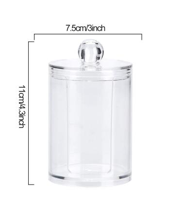 Buy Wabper Box - Transparent Cotton Pad Holder & Acrylic Desktop Accessories for Cosmetics & Earrings - Buy Online on GoSupps.com