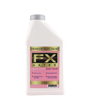 Liquid Latex Fashions- Ammonia Free Natural Face paint for Kids and Adults Ideal for Artwork Parties School Plays Cosplays and Concerts Pink- 16 oz