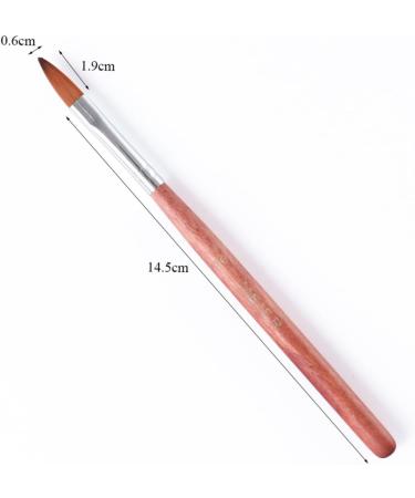 FRCOLOR Set of 6 Nail Care Products Nail Pen Strip Brush Nail Art Crystal Pens Nail Art Brush Tools for Painting Nails Nail Polish Nail Pen Brush Set - Buy Online on GoSupps.com