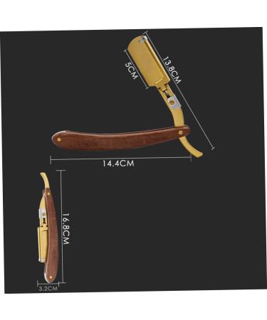 FOMIYES Men's Beard Razor Set - Antique Shaving Razors & Eyebrow Trimmer for Precision Grooming | International Shipping - Buy Online on GoSupps.com