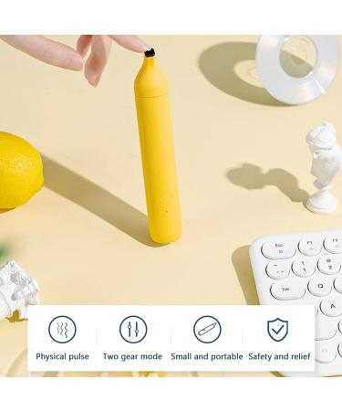 Sting and Bite Relief Mini Electronic Bug Bite Itch Relief Stick Electronic Anti Itch Pen for Kids and Adults (Banana Yellow) - Buy Online on GoSupps.com