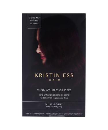 Kristin Ess Signature Hair Gloss Treatment - Brightening & Toning Wild Berry Glaze for Unisex Hair - 1 Application - Buy Online on GoSupps.com