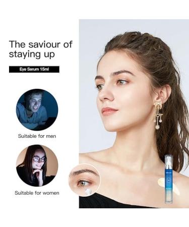 Caffeine Eye Serum - Reduce Dark Circles Puffiness & Wrinkles | Illuminating Anti-Aging Eye Treatment - Buy Online on GoSupps.com