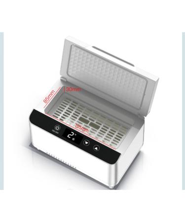 QIRDLP Double Layer Insulin Cooler Box - Portable Refrigerator for Travel - Keep Insulin Cool 2-8 C - AC/DC Charger - Large Capacity - Ideal for Outdoor, Camping, RV, Truck, Boat - Buy Online on GoSupps.com