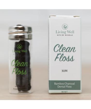 Bamboo Charcoal Dental Floss - Eco-Friendly Oral Care | International Shipping - Buy Online on GoSupps.com