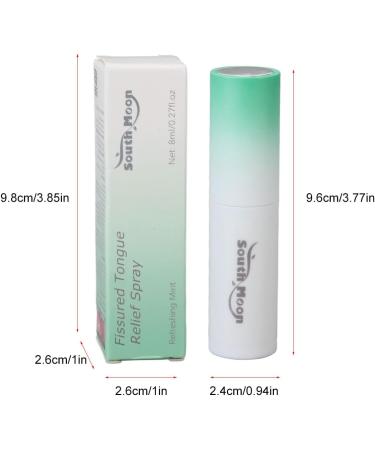 Fissured Tongue Relief Spray 2pcs Fissured Tongue Relief Spray 8ml Remove Odor Regulates Oral Health Breath Fresheners Oral Fissured Tongue Spray Fissured Tongue Sprayer - Buy Online on GoSupps.com
