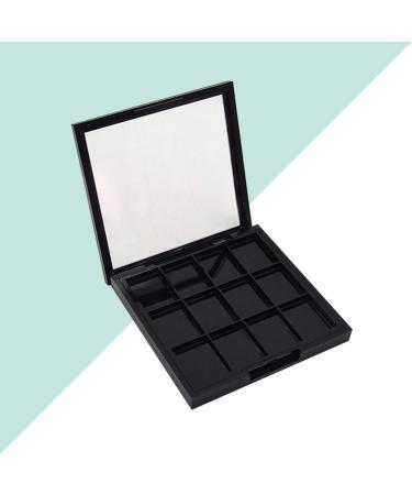 1PC 12 Grids Empty Eyeshadow Dish DIY Eyeshadow Eye Makeup Storage Box for Women Girls Beginners - Buy Online on GoSupps.com