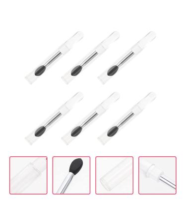 minkissy 6Pcs Silicone Lip Mask Brush Set - Lipstick & Eyeshadow Applicator with Cover | Best Makeup Brushes for Beauty - Buy Online on GoSupps.com