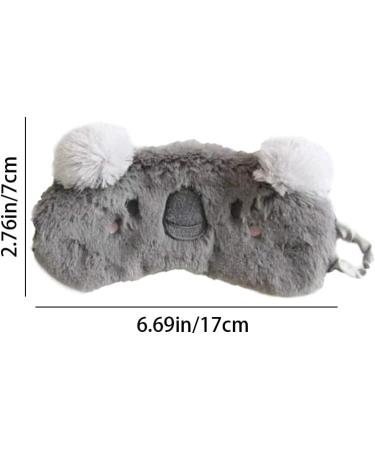 YuanYouTong Koala Pattern Sleep Mask - Breathable Eye Mask for Men, Women, and Children - Soft Comfort Fit for Travel, Yoga, Nap - Night Blindfold - Buy Online on GoSupps.com