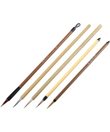 Wancetang Chinese Calligraphy Painting Brushes - Professional 5-Pc Art Brush Set - Buy Online on GoSupps.com
