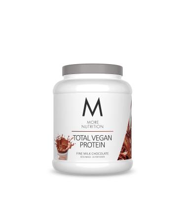 MORE NUTRITION Total Vegan Protein - Fine Milk Chocolate - 600g Fine Milk Chocolate 600 g (1 pack)